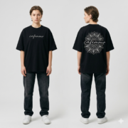 CAFEMOUR — Signature Feather Tee – Image 3